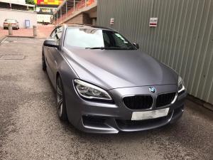 BMW 650i Gran Coupe M Sport Gloss Anthracite by Impressive Wrap 2017 года (JP)